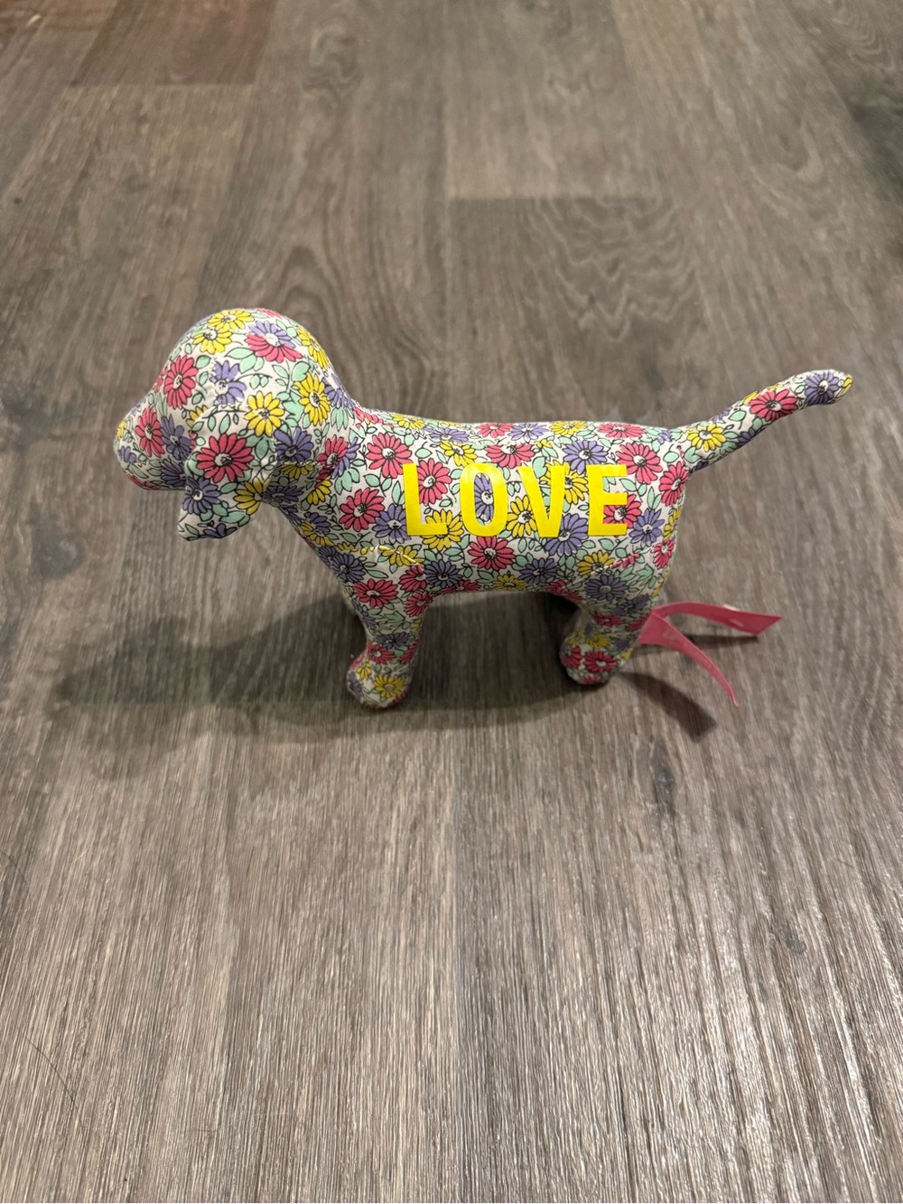 Victoria’s Secret PINK Floral 'LOVE' Dog